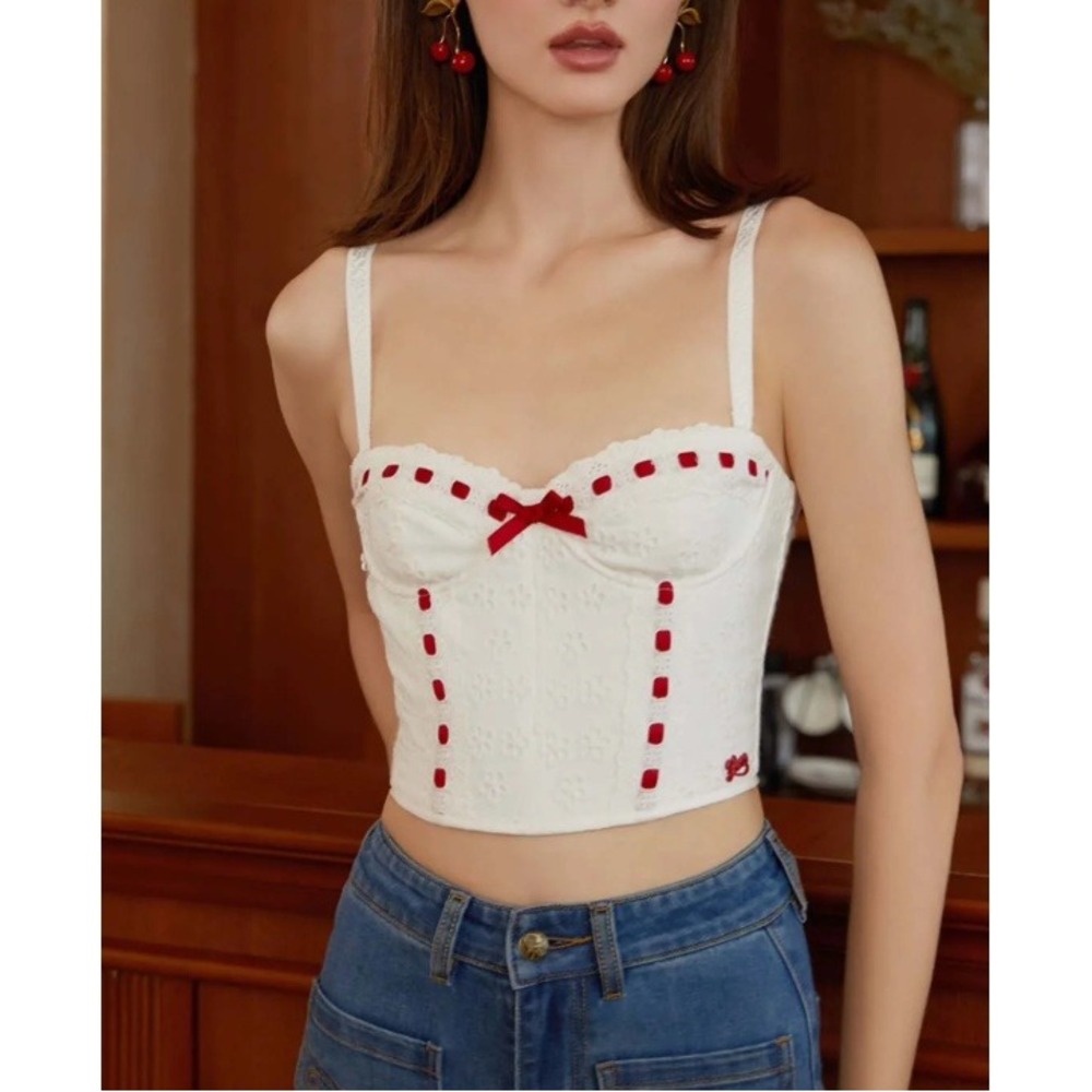 Lace Made Women's The Red Ballroom Corset Size XS NWT